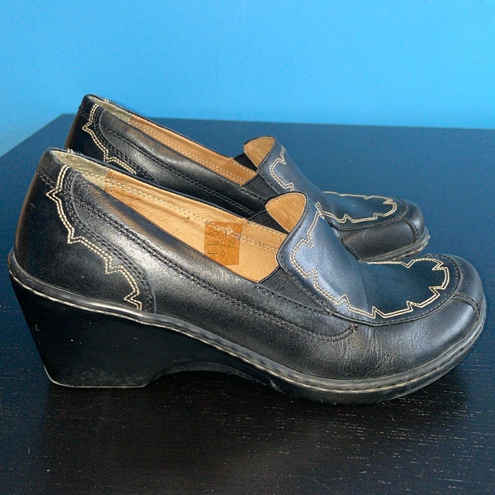 Hush Puppies ladies wedge shoes size 7